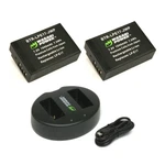 Wasabi Power Battery 2-PACK Dual Charger For Canon LP-E17. Fixed Price $26.99.
