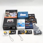 Hp, Tiffen, Chiaro & More Assorted Digital Cameras, Acessories + Lot Of 12. Fixed Price $49.97.