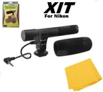 Xit Microphone For Nikon D7500 D7200 D7100 D5600 D5500 D5300 D5200 D5100 D3300. Fixed Price $28.93.