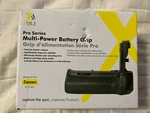Xit Camera Battery Grip For Canon Eos 6D (black). Fixed Price $52.00.