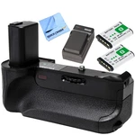 Vivitar Deluxe Battery Power Grip For Sony A6300 & A6500 Cameras W/ Pack. Fixed Price $49.95.