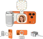 Iphone Camera Grip Moca With Magnet Fill Light & Mirror For 17 Pro IOS26 Native. Fixed Price $62.63.