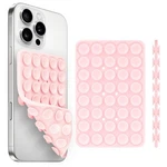 Yojaro Silicone Suction Cup Phone Case Mount Double-sided, Light Pink. Fixed Price $10.99.
