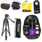 52" Tripod Vivitar Backpack +ir Remote Kit For Nikon D7000 D7100 D3100 D5600. Fixed Price $56.92.