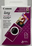 Canon Ivy Cliq+ Instant Camera And Mini Photo Printer - Ruby Red New. Fixed Price $54.99.