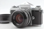 Nearmint Nikon Eye Level Film Camera W/ 50MM F/1.4 Lens From Japan #N4121. Fixed Price $289.90.