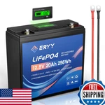 Eryy 12V 20AH LIFEPO4 Lithium Battery 30A Bms Lcd Voltmeter Grade Cells 5000. Fixed Price $87.98.