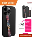 Non-elastic Phone Grip Strap Lightweight Discreet Cell Holder. Fixed Price $18.98.