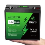 Eryy 12V 23.4AH LIFEPO4 Lithium Battery With 30A Bms & Lcd Voltmeter - Black. Fixed Price $60.71.