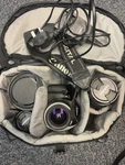 Canon Eos 400D 10.1MP Dslr Camera Big Bundle With Different Lenses. Fixed Price $133.21.