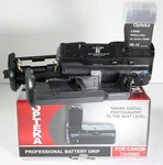 Opteka Battery Grip For Canon Rebel T2I And 550D Camera - Open Box. Fixed Price $19.95.