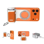 Comitok Iphone 17 Pro Camera Grip No Need App For IOS26, Moca, Orange. Fixed Price $40.61.