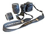 Konica Minolta Vertical Position Grip VC-7D Control 2 Lens Batteries Charge. Fixed Price $249.99.