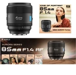 Sirui Aurora 85MM F1.4 Full Frame Afocus Telephoto Prime Portrait Lens E/z/x/l. Fixed Price $369.00.