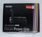 New Vivitar Deluxe Power Grip Canon Eos 6D MARK11 Series. Fixed Price $18.00.