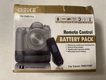 Meike MK-760D Pro Battery Grip 2.4G Wireless Remote Pack For Canon Eos 750D. Fixed Price $32.99.