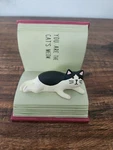Cute Cat Magic Book Cell Stand Holder Desktop Animal Smartphone Dock. Fixed Price $14.99.