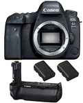 Canon Eos 6D Mark Ii Dslr Camera (body Only), BG-E21 Battery Grip, Spare. Fixed Price $1579.95.