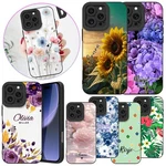 For Iphone 17E 16 14 15 Pro Max 13 12 Elegant Flower Case Customized Cover. Fixed Price $7.97.