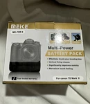 Meike MK-7DR Ii Pro Battery Grip For Canon Mark 100 Meter Remote A1. Fixed Price $44.99.